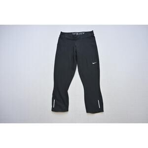 Nike Leggings‎ Athletic Dri Fit JUST DO IT Pants Performance Womens Sz Small